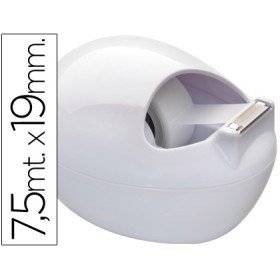 Desenrolador Scotch de Secretaria Cor Branco C-36 Karim de 7,5 Mt x 19 Mm Inclui Rolo de Fita Magic