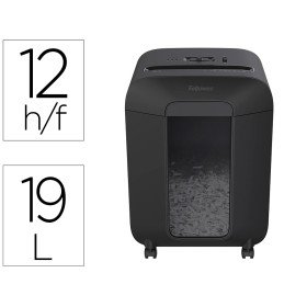 Destruidora de Documentos Fellowes Lx-85 Capacidadee de Corte 12 F Seguranca P4 Destroi Agrafes E Cartoes de Credito Ces