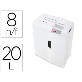 Destruidora de Documentos Hsm Shredstar X10 Capacidade de Corte 10 Folhas em Particulas Destroi Agrafes Clips Cd E Carto