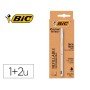 Esferografica Bic Cristal Renew Tinta Preta Pack de 1 Unidade + 2 Recargas