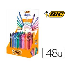 Esferografica Bic Gelocity Quickdry Expositor de 48 Unidades