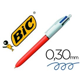 Esferografica Bic Quatro Cores Ponta Fina 0,8 Mm