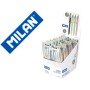 Esferografica Milan P1 Retratil 1 Mm Silver Estojo de 4 Unidades Cores Sortidas