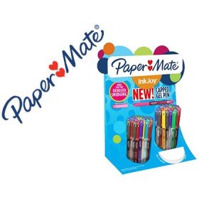 Esferografica Paper Mate Inkjoy Gel 600 Expositor de 60 Unidades Cores Sortidas