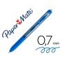 Esferografica Paper Mate Inkjoy Retratil Gel Pen Traço 0,7 Mm Azul