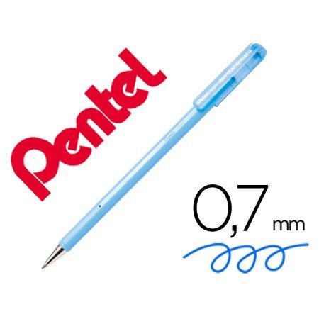 Esferografica Pentel Bk77 Antibacterial Azul