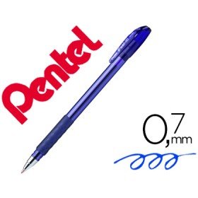 Esferografica Pentel Bx487 com Tampa Cor Azul