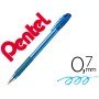 Esferografica Pentel Bx487 com Tampa Cor Azul Ceu