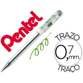 Esferografica Pentel Mini Bk77 Verde 0,7 Mm