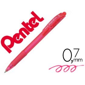 Esferografica Pentel Retratil Bx417 Cor Rosa