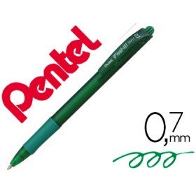 Esferografica Pentel Retratil Bx417 Cor Verde