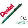 Esferografica Pentel Retratil Bx417 Cor Verde