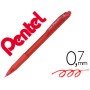 Esferografica Pentel Retratil Bx417 Cor Vermelha
