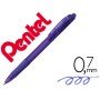 Esferografica Pentel Retratil Bx417 Cor Violeta
