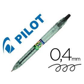 Esferografica Pilot Ecoball Plastico Reciclado Tinta de Oleo Ponta de Esfera 1 Mm Cor Preto