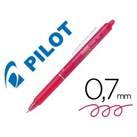 Esferografica Pilot Frixion Clicker Apagavel 0,7 Mm Cor Rosa em Blister