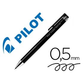 Esferografica Pilot Synergy Point Retratil Tinta Gel 0,5 Mm Preto