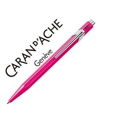 Esferográfica Caran D'Ache 849 Fluo Violeta Ponta Media