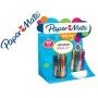 Esferográfica Paper Mate Inkjoe Retrátil Gel Pen Traço 0,7 Mm Expositor de 60 Unidades Cores Sortidas