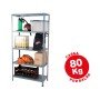 Estante Ar Storage Metalica 180X90X40 Cm 5 Prateleiras 80Kg Por Prat.E Montagem com Parafusos Cor Cinza