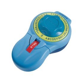 Etiquetadora Dymo Junior 9 Mm Utiliza Fitas 3D de 9 Mm de Largura x 2 E 3 M de Comprimento Cor Azul