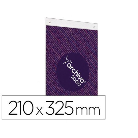 Expositor de Parede Archivo 2000 com Furos Ultra Transparente Din A4 Vertical 210X325 Mm