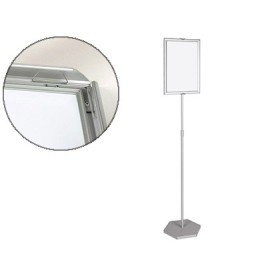 Expositor de Pe Bi-Offcie Para Formatos A3 Ajustavel em Altura 102 Cm