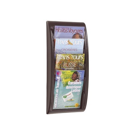 Expositor Paperflow Mural com 4 Divisorias Para Formato Din A4 650 x 290 x 95 Mm