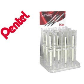 Expositor Pentel Sterling Perola com 12 Pecas