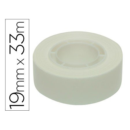 Fita Adesiva Apli 33 Mt x 19 Mm Cor Branco