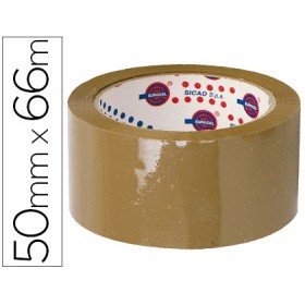 Fita Adesiva Eurocel Polipropileno Havana 66 Mt x 5 Cm