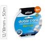 Fita Adesiva Plico Dupla Face Facil Uso 12/18 Mm x 50 M