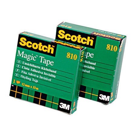 Fita Adesiva Scotch Magic 66 Mt x 19 Mm em Caixa Unitaria