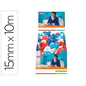 Fita Adesiva Tesa Standard 10 Mt x 15 Mm com Dispensador