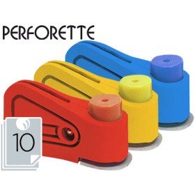 Furador 1 Furo Perforette Fura 10 Folhas
