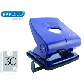 Furador Rapesco 827-P Azul 2 Furos Capacidade 30 Folhas