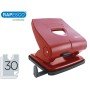 Furador Rapesco 827-P Vermelho 2 Furos Capacidade 30 Folhas