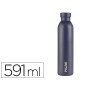 Garrafa Milan Aco Inoxidavel Termo Cor Azul Marinho 591 Ml