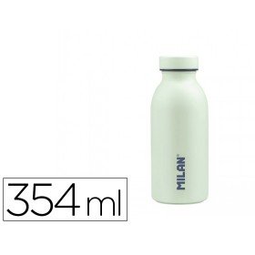 Garrafa Milan Aco Inoxidavel Termo Cor Verde 354 Ml