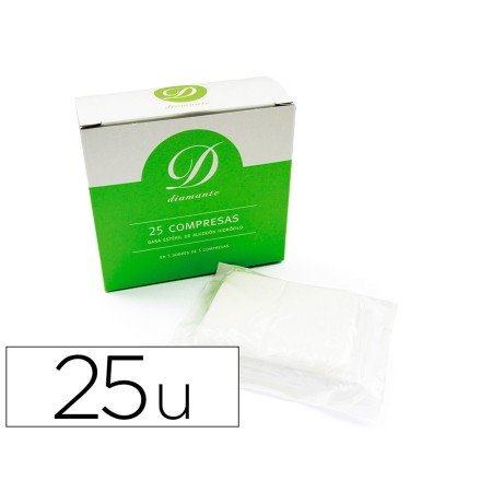 Gaze Esteril Algodao Hidrofilo Caixa de 25 Unidades
