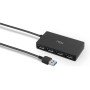 Hub Nox 4 Portas USB 3.0 Compativel com Windows Mac E Linux
