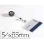 Identificador Durable com Cordao Extensivel Uso Vertical/Horizontal 54X85 Mm