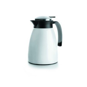 Jarra Termica Lacor Interior em Aco Inoxidavel Cor Branca 1L