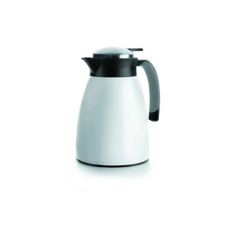 Jarra Termica Lacor Interior em Aco Inoxidavel Cor Branca 1L