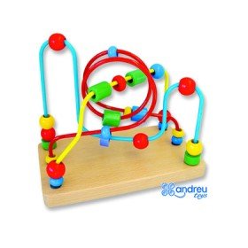 Jogo Andreutoys Laberinto Manipulacao Para Psicomotrocidade Fina 23X19X13 Cm