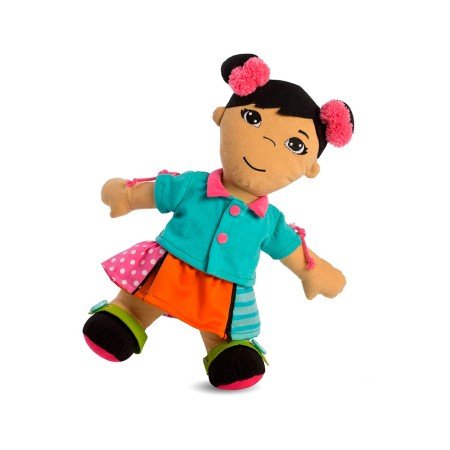 Juego Miniland Coleccion de Muñecos Asiaticos Favorencen de Desarrollo de La Destreza Manual 360X80X200 Mm