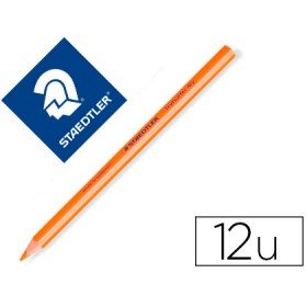 Lapis Fluorescente Staedtler Triangular Top Star Laranja Caixa de 12 Unidades