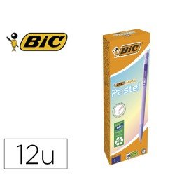 Lapiseira Bic Matic Pastel 0,7 Mm Caixa de 12 Unidades Cores Sortidas