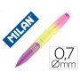 Lapiseira Milan Compact Sunset 0,7 Mm com Borracha Cores Sortidas