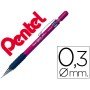 Lapiseira Pentel A313 0,3 Mm Vermelha